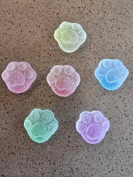 Patitas de gato azucaradas resina decoden