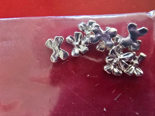 Set Nail Art Cintas plateadas - 10 Piezas Premium